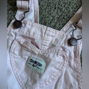 Vintage OshKosh B'gosh Light Pink Toddler Overalls